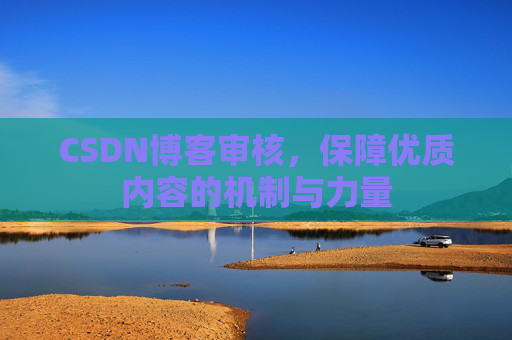 CSDN博客审核,保障优质内容的机制与力量